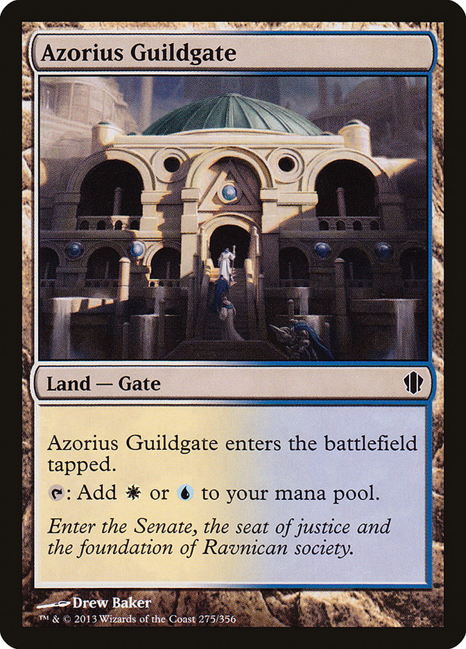 Azorius Guildgate [Commander 2013] | Galactic Gamez