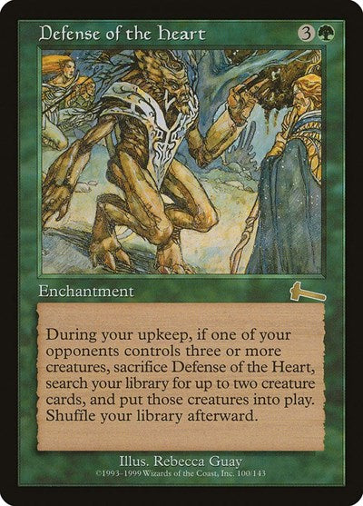 Defense of the Heart [Urza's Legacy] | Galactic Gamez