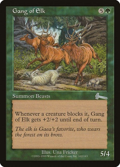 Gang of Elk [Urza's Legacy] | Galactic Gamez