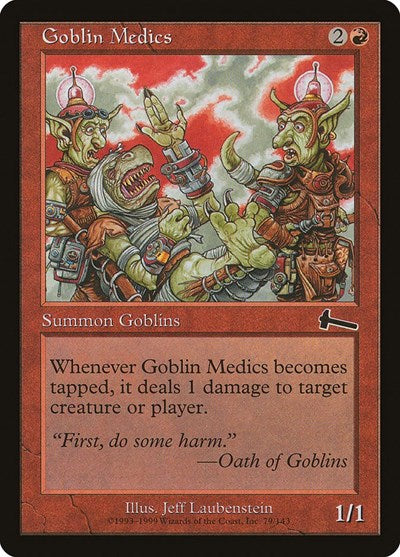 Goblin Medics [Urza's Legacy] | Galactic Gamez