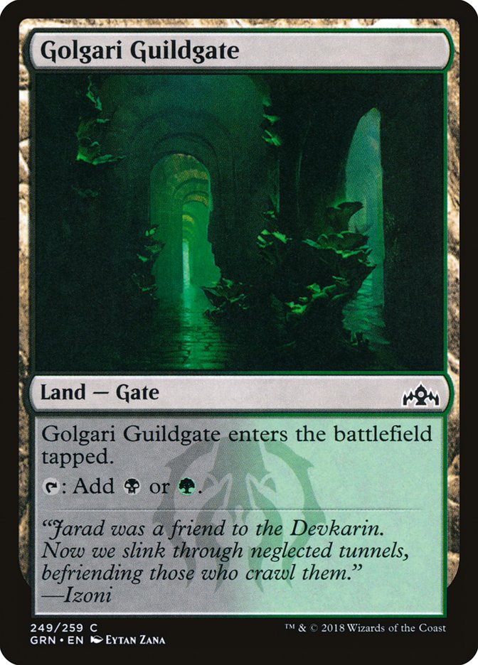 Golgari Guildgate (249/259) [Guilds of Ravnica] | Galactic Gamez