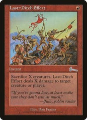 Last-Ditch Effort [Urza's Legacy] | Galactic Gamez