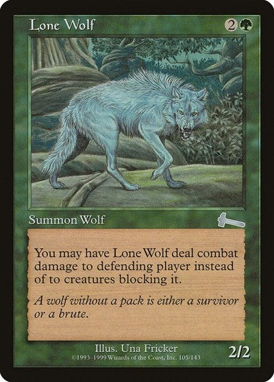 Lone Wolf [Urza's Legacy] | Galactic Gamez
