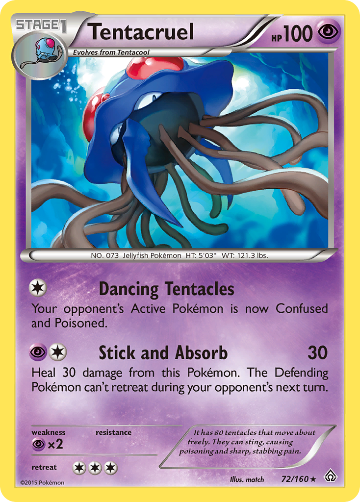 Tentacruel (72/160) [XY: Primal Clash] | Galactic Gamez