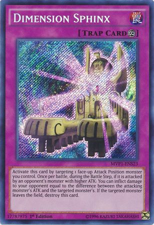 Dimension Sphinx [MVP1-ENS23] Secret Rare | Galactic Gamez