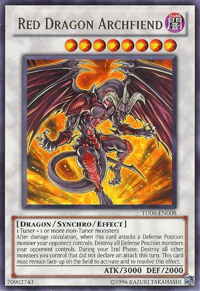 Red Dragon Archfiend [TU06-EN008] Rare | Galactic Gamez