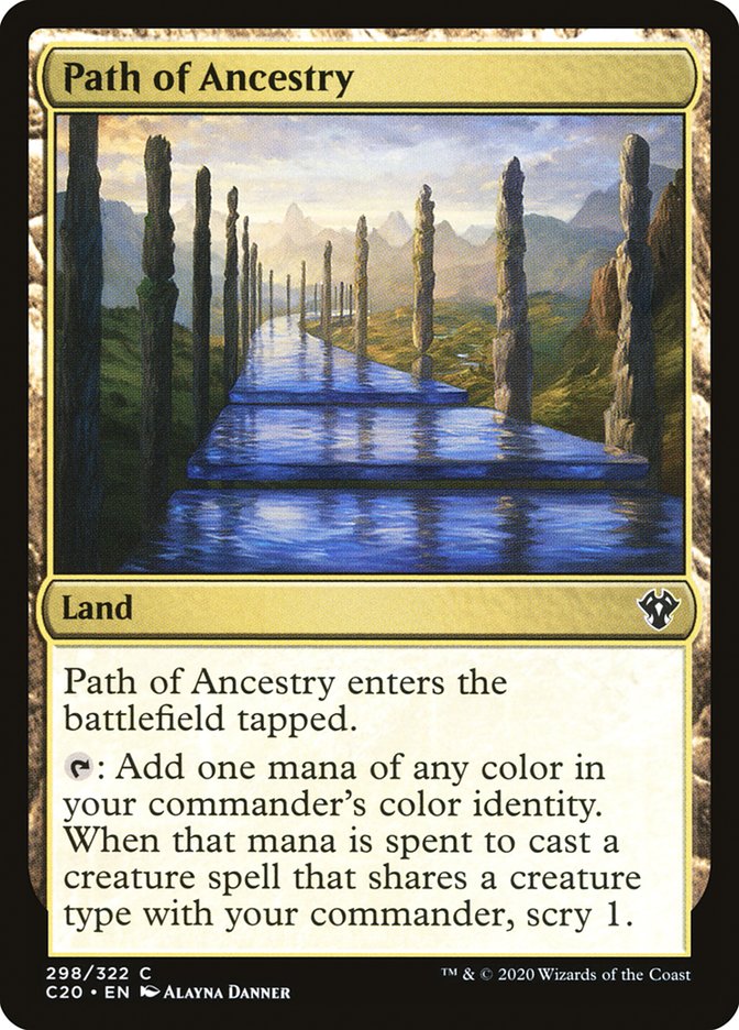 Path of Ancestry [Commander 2020] | Galactic Gamez