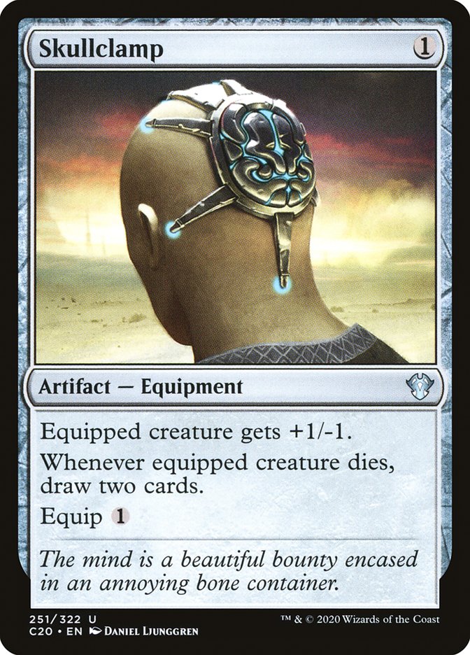 Skullclamp [Commander 2020] | Galactic Gamez