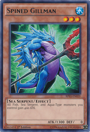 Spined Gillman [BP03-EN059] Rare | Galactic Gamez