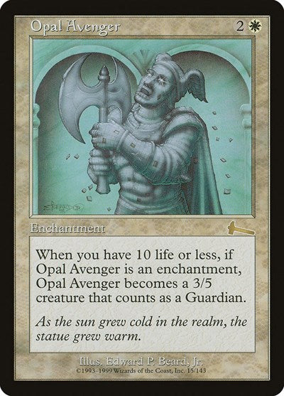 Opal Avenger [Urza's Legacy] | Galactic Gamez