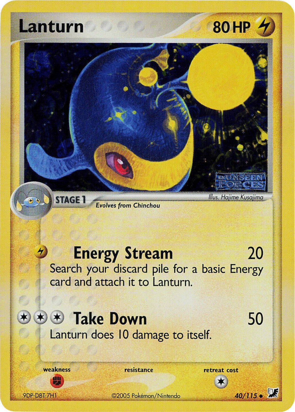 Lanturn (40/115) (Stamped) [EX: Unseen Forces] | Galactic Gamez