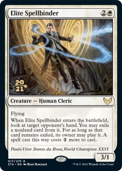 Elite Spellbinder [Strixhaven: School of Mages Prerelease Promos] | Galactic Gamez