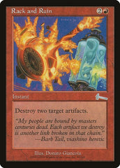 Rack and Ruin [Urza's Legacy] | Galactic Gamez