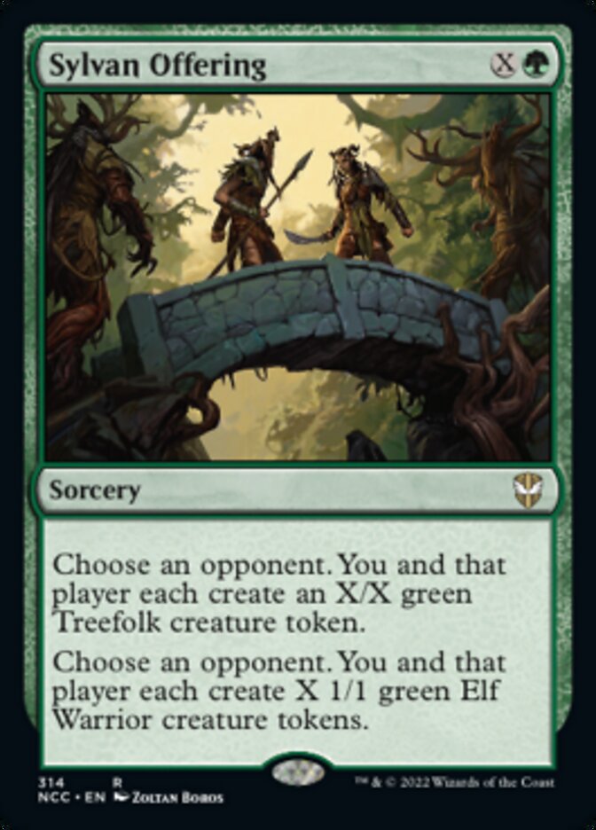 Sylvan Offering [Streets of New Capenna Commander] | Galactic Gamez