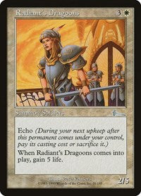 Radiant's Dragoons [Urza's Legacy] | Galactic Gamez