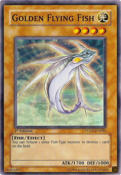 Golden Flying Fish [PTDN-EN086] Super Rare | Galactic Gamez