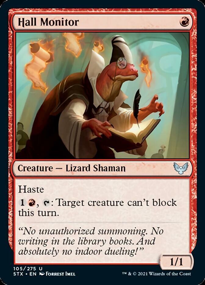 Hall Monitor [Strixhaven: School of Mages] | Galactic Gamez