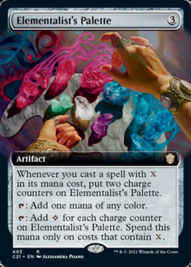 Elementalist's Palette (Extended) [Commander 2021] | Galactic Gamez