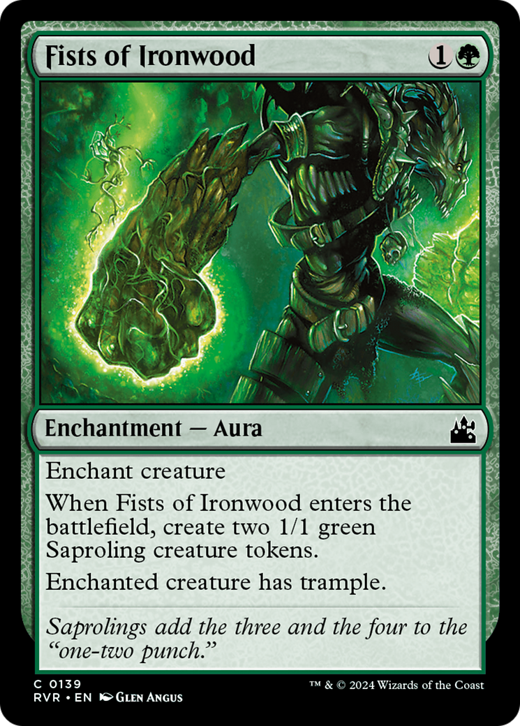 Fists of Ironwood [Ravnica Remastered] | Galactic Gamez