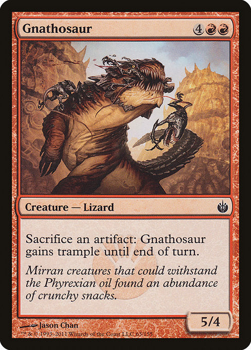 Gnathosaur [Mirrodin Besieged] | Galactic Gamez