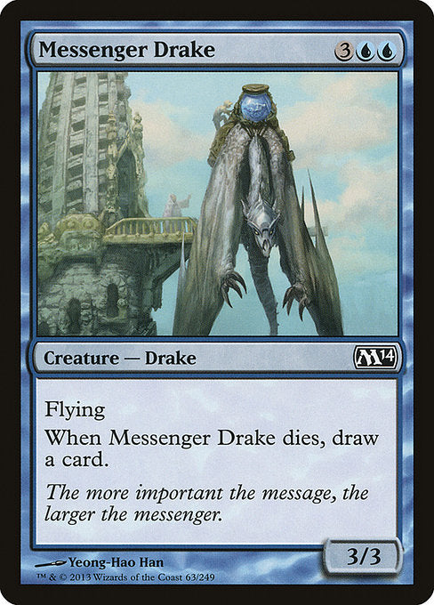 Messenger Drake [Magic 2014] | Galactic Gamez