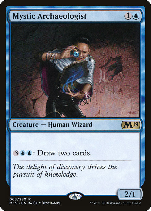 Mystic Archaeologist [Core Set 2019] | Galactic Gamez