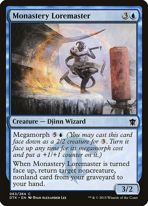 Monastery Loremaster [Dragons of Tarkir] | Galactic Gamez