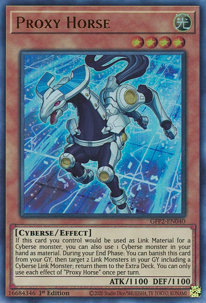 Proxy Horse [GFP2-EN040] Ultra Rare | Galactic Gamez