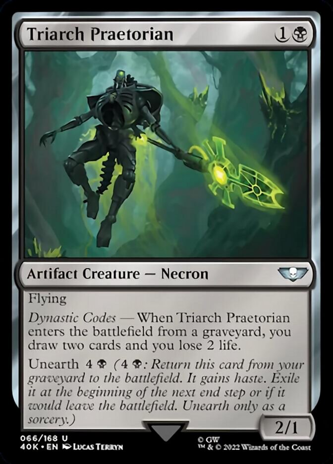 Triarch Praetorian (Surge Foil) [Universes Beyond: Warhammer 40,000] | Galactic Gamez