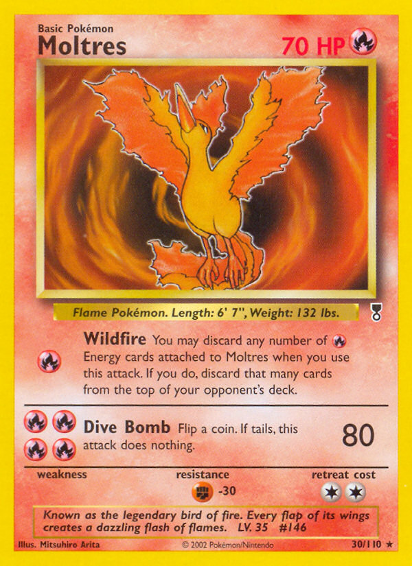 Moltres (30/110) [Legendary Collection] | Galactic Gamez