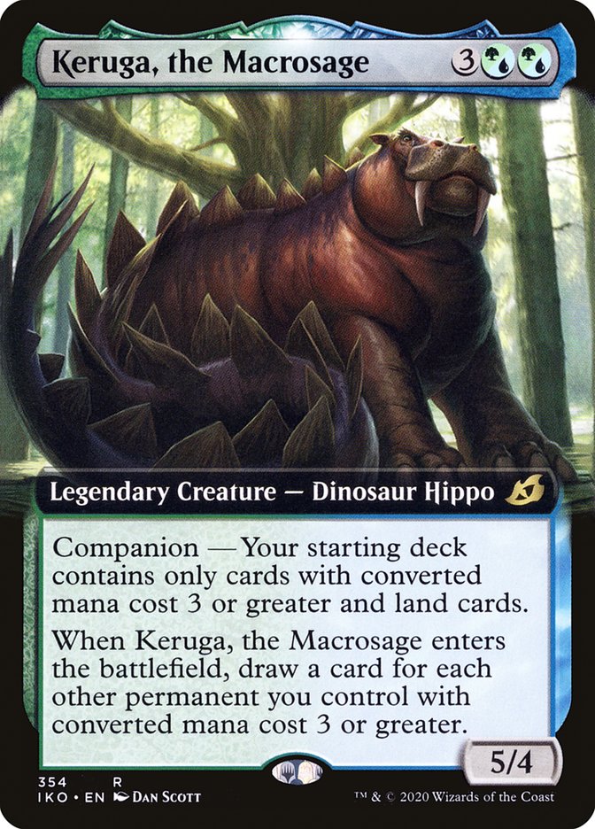 Keruga, the Macrosage (Extended Art) [Ikoria: Lair of Behemoths] | Galactic Gamez