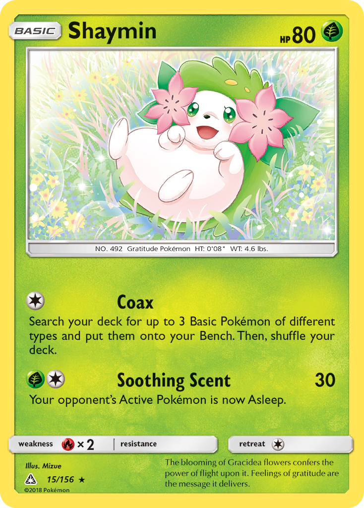 Shaymin (15/156) [Sun & Moon: Ultra Prism] | Galactic Gamez