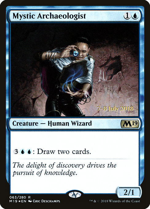 Mystic Archaeologist [Core Set 2019 Promos] | Galactic Gamez