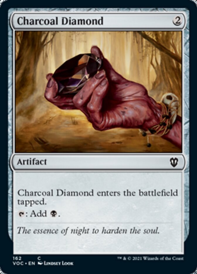 Charcoal Diamond [Innistrad: Crimson Vow Commander] | Galactic Gamez