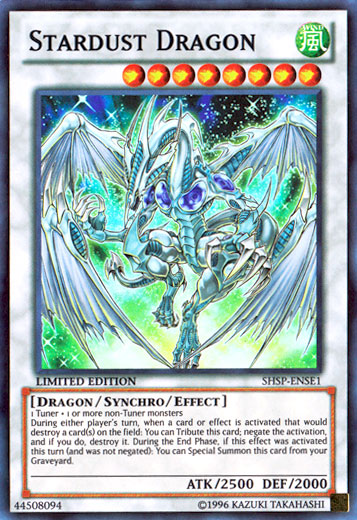 Stardust Dragon [SHSP-ENSE1] Super Rare | Galactic Gamez