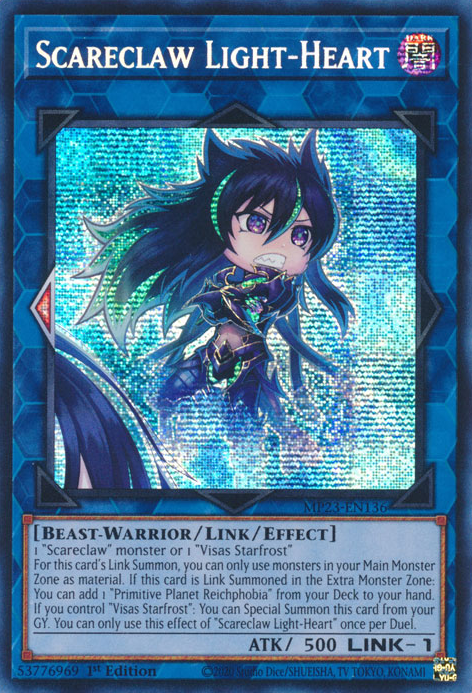 Scareclaw Light-Heart [MP23-EN136] Prismatic Secret Rare | Galactic Gamez