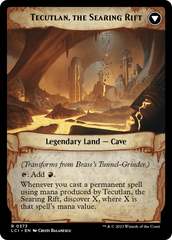 Brass's Tunnel-Grinder // Tecutlan, The Searing Rift (Extended Art) [The Lost Caverns of Ixalan] | Galactic Gamez