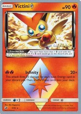 Victini Prism Star (7/70) (Fire Box - Kaya Lichtleitner) [World Championships 2019] | Galactic Gamez