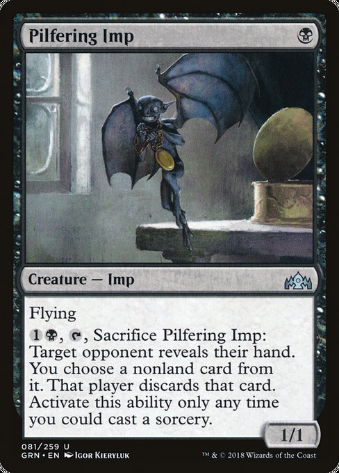 Pilfering Imp [Guilds of Ravnica] | Galactic Gamez