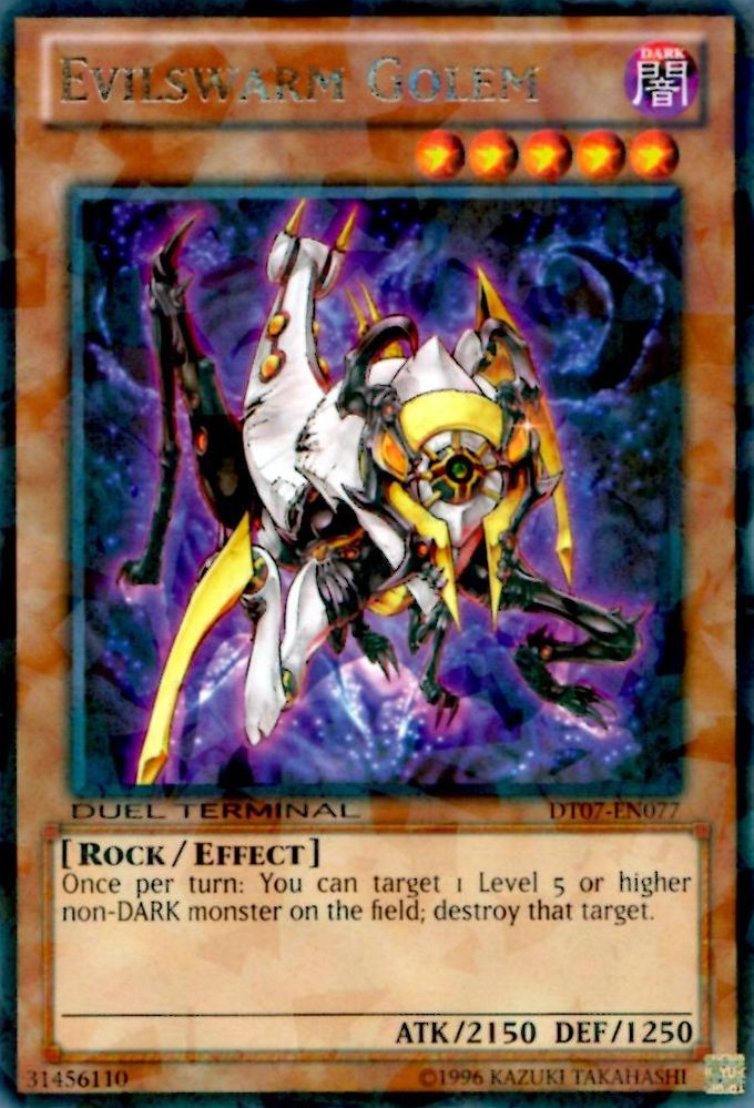 Evilswarm Golem [DT07-EN077] Rare | Galactic Gamez