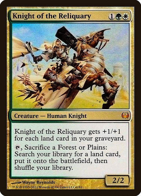 Knight of the Reliquary [Duel Decks: Knights vs. Dragons] | Galactic Gamez