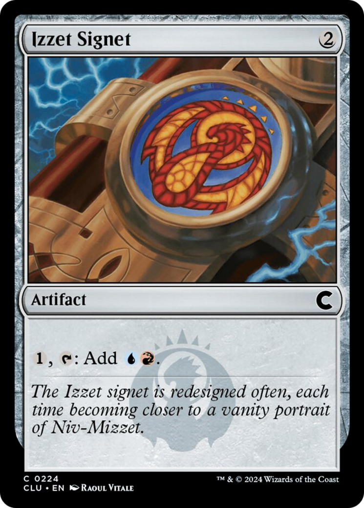 Izzet Signet [Ravnica: Clue Edition] | Galactic Gamez