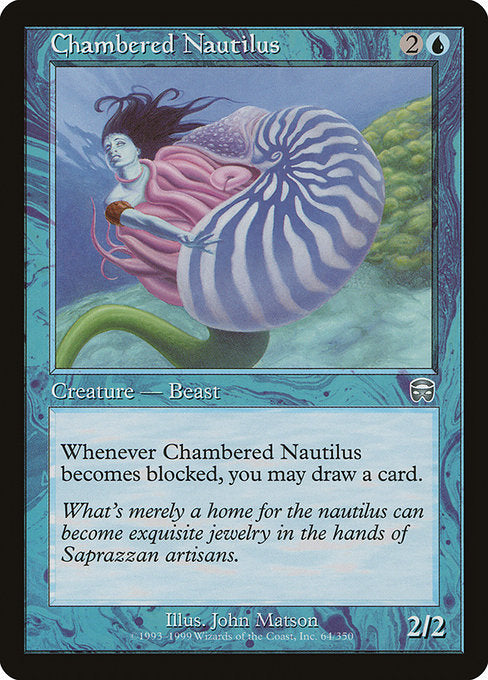 Chambered Nautilus [Mercadian Masques] | Galactic Gamez