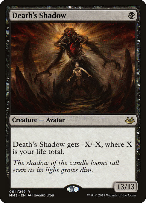 Death's Shadow [Modern Masters 2017] | Galactic Gamez