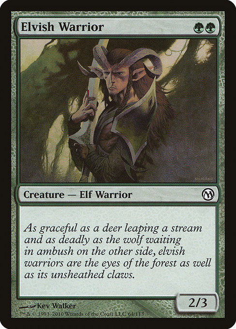 Elvish Warrior [Duels of the Planeswalkers] | Galactic Gamez