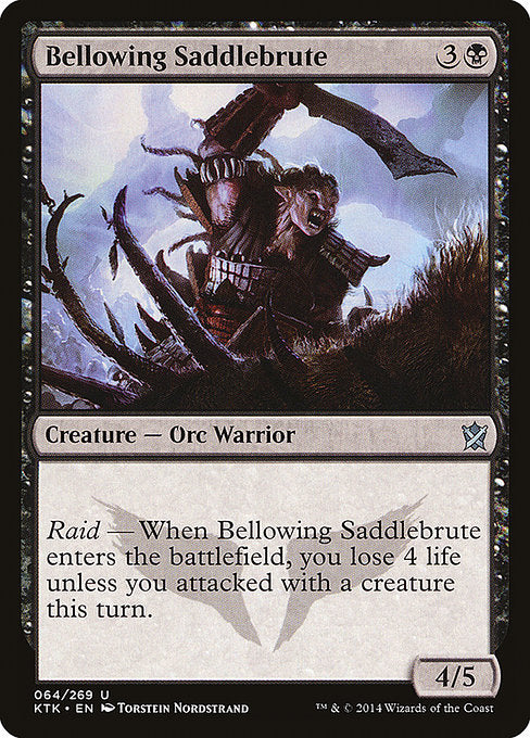 Bellowing Saddlebrute [Khans of Tarkir] | Galactic Gamez