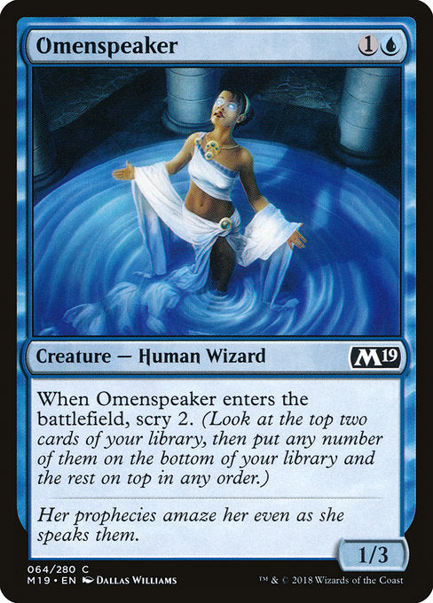 Omenspeaker [Core Set 2019] | Galactic Gamez
