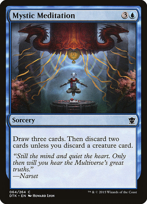 Mystic Meditation [Dragons of Tarkir] | Galactic Gamez