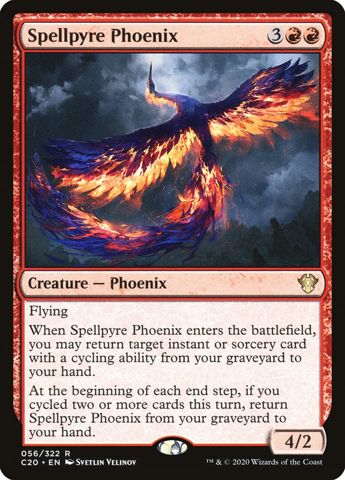 Spellpyre Phoenix [Commander 2020] | Galactic Gamez