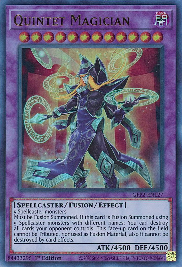 Quintet Magician [GFP2-EN127] Ultra Rare | Galactic Gamez